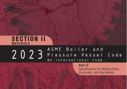 ASME BPVC-IIC-2023 (第二卷 C 篇: 焊条、焊丝及填充金属材料标准)