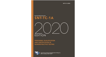 ASNT SNT-TC-1A- 2020 （无损检测人员的评定和资格证书）