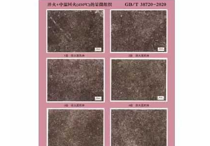中碳钢与中碳合金结构钢淬火金相组织检验 （GB/T38720－2020）